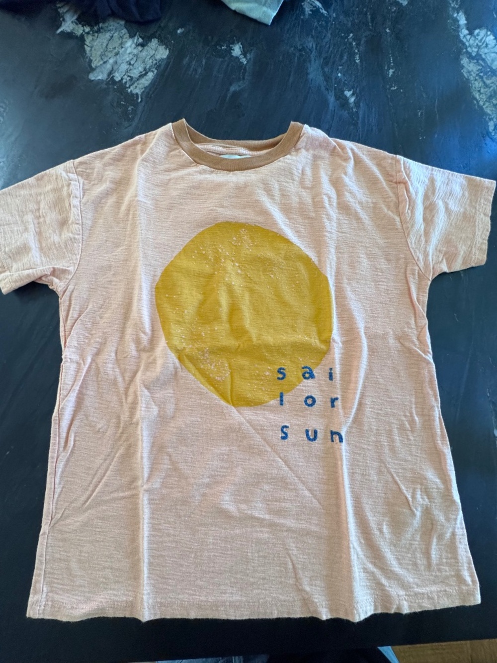 Zara youth orange tshirt